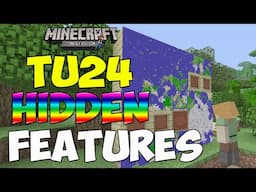 Minecraft XBOX - TU24 HIDDEN FEATURES - MEGA MAPS, RAINBOW SHEEP & MORE!