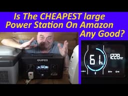 Cheapest Large Power Station On Amazon For Vanlife Camping Oupes Exodus 1200 (Review/Test) Any Good?