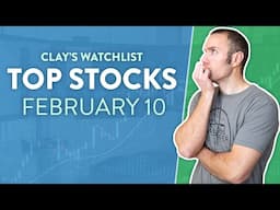 Top 10 Stocks For February 10, 2025 ( $BBAI, $MGOL, $CDT, $GSIW, $NVDA, and more! )