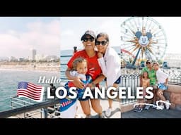 GERMAN VLOG (EN & DE Sub)🇩🇪 | Exploring Los Angeles 🇺🇸 while Speaking in German