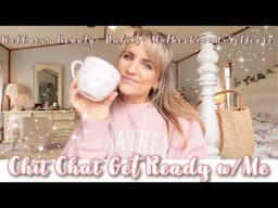 Chit Chat Get Ready With Me| Wellness Journey, Motherhood,  Addiction, Self Care, Beauty Habits