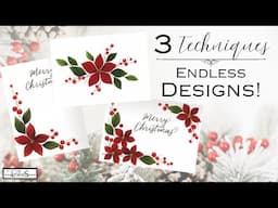 Quick & Easy BEGINNER FRIENDLY Beautiful Watercolor Christmas Cards in Just Minutes!