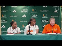 Tricia Cullop, Darrione Rogers & Ahnay Adams Postgame Presser (1/26/25)