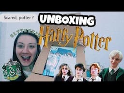 COMPREI TODOS OS LIVROS QUE EU MAIS QUERIA! UNBOXING HARRY POTTER  ⚡🌌