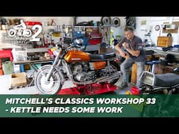 Classic Motorcycle Workshop Vlog 33 - 1974 Suzuki GT750L - part 1/2