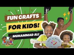 Muhammad Ali | Crafts for Kids | Seed of Melanin Kids!