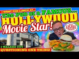 I ATE lunch at The Pub of a HOLLYWOOD MOVIE STAR and WALKED OUT QUESTIONING ONE THING!