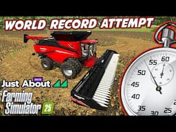 Did I Just Set A New Fast Harvest World Record