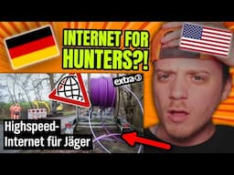 Germany Gives Internet to Hunters? (American Reacts)