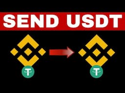 How to Transfer USDT From Binance to Another Binance (Real Demo)