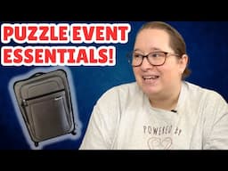 Essential Items I Bring to a Jigsaw Puzzle Event | Winter Carnival Prep