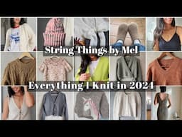 Everything I knit in 2024 | show & tell | project costs