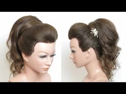 Hairstyles For Long Hair.   New High Prom Ponytail