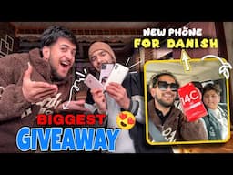 Finally new phone📱for danish| Biggest giveaway for you all😍🔥