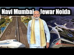 Jewar vs Navi Mumbai airport 2025