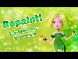 Doll Repaint! Tokyo Mew Mew, Mew Lettuce Monster High Doll Custom