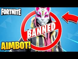 DRIFT gets BANNED for using AIMBOT in Fortnite