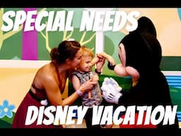 DISNEY WORLD SPECIAL NEEDS - BLIND CHILD