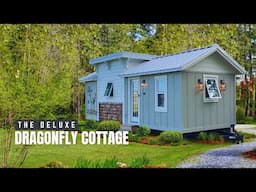 Tiny Home Tour 🏡✨ | The Deluxe Dragonfly Cottage | Completely Handcrafted! Tiny house luxury Bosch