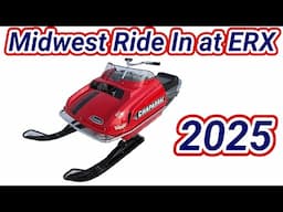 Midwest Vintage Snowmobile Ride In at ERX, 2025