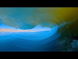 RAW POV SURFING 3' BARRELS w/ My Son