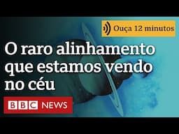 O que significa o raro alinhamento de planetas que está acontecendo no céu