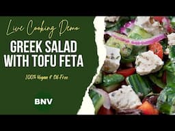 Vegan Greek Salad with Tofu Feta