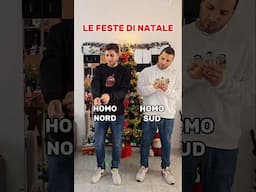 NORD VS SUD - LE FESTE DI NATALE 🎅🇮🇹↕️🌍 #natale #italia #nord #sud