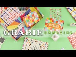 Grabie Box Unboxing: Journaling Supplies