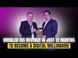 Rakesh Kumar Doubled His Revenue With Digital Marketing - Earned Over 20 Lacs In 12 Months!