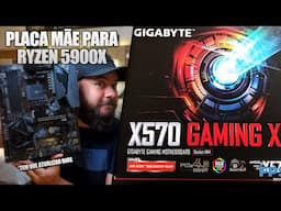 PLACA MÃE GIGABYTE X570 GAMING X - Unboxing e Hands On - DICAS DE COMPRAS NO PARAGUAI - EP 06