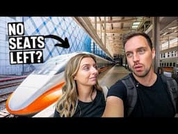 we almost missed our TAIWAN BULLET TRAIN! (Kaohsiung to Taipei)