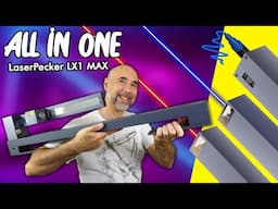 AMAZING! This laser engraver DOES IT ALL! Cutter, engraver and plotter Laserpecker LX1 MAX