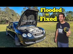 We Got our $9,000 Flooded Bentley Running and Driving for $330!