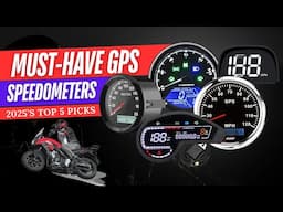 5 Must-Have Motorcycle GPS Speedometers for 2025!