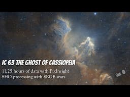 I captured the Ghost of Cassiopeia from my home observatory