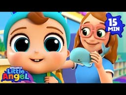 Playground Learning 🛝| Little Angel 😇 | 🔤 Subtitled Sing Along Songs 🔤 | Cartoons for Kids