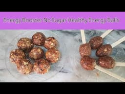 Energy Booster No Sugar Healthy Energy Balls | Dry Fruit Healthy Snacks