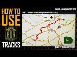 How to GPS Tracks to turn by turn Directions | How to Use Tracks | GPS Tracks Basic to Advanced Tips