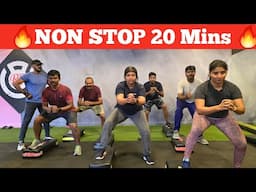 20 Mins Non Stop Cardio & Fat Burning 🔥 Workout  | RD Fitness