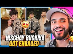 Reacting to Nischay and Ruchika’s Engagement Edits