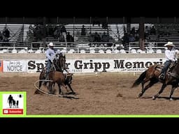 Junior Team Roping 2nd Go Round 2 🐂 2024 Spicer Gripp Memorial Roping