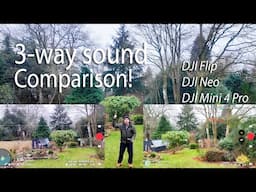 DJI Flip: Is its sound really that bad?  Sound test with Neo & Mini 4 Pro