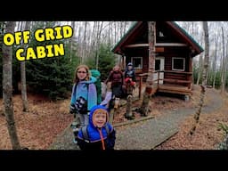 OFF-GRID ALASKA CABIN | Cozy Family Fun at Beluga Public Use Cabin