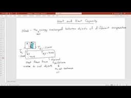 Heat and Heat Capacity