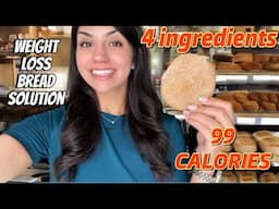 99 CALORIES PITA BREAD! Easy Bread Recipes For Weight Loss