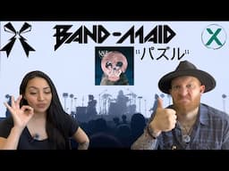 FIRST time REACTING to PUZZLE OFFICIAL LIVE- BAND-MAID!!!