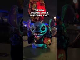 New VAMPIRE STITCH popcorn bucket now available at Mickey’s Not So Scary Halloween Party 👻