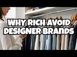 Wealthy People DO NOT Wear Designer Brands!