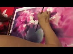 Watercolor Flower Painting Demonstration Artist Chin Li 金莉   Taiwan